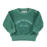 Cooles Baby Sweatshirt aus Bio-Frottee-Baumwolle mit Aufdruck für Mädchen und Jungen von Piupiuchick.