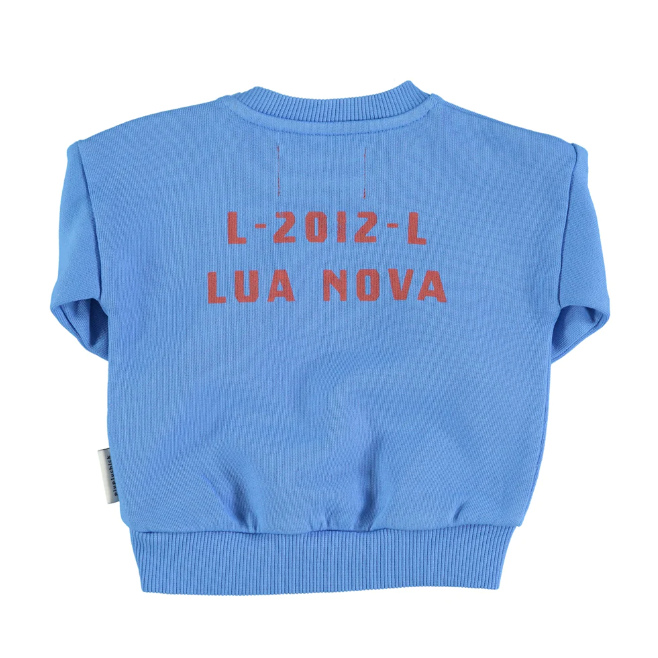 Piupiuchick - Baby Sweatshirt blau Kreisdruck - AURYN Shop