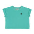 Cooles T-Shirt aus Bio-Frottee-Baumwolle mit Aufdruck für Mädchen und Jungen von Piupiuchick.