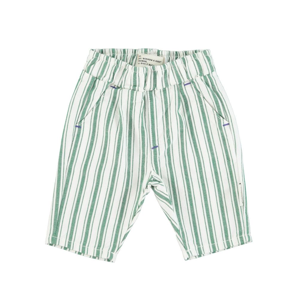 Süße karierte Babyhose aus Baumwolle für Mädchen und Jungen von Piupiuchick.