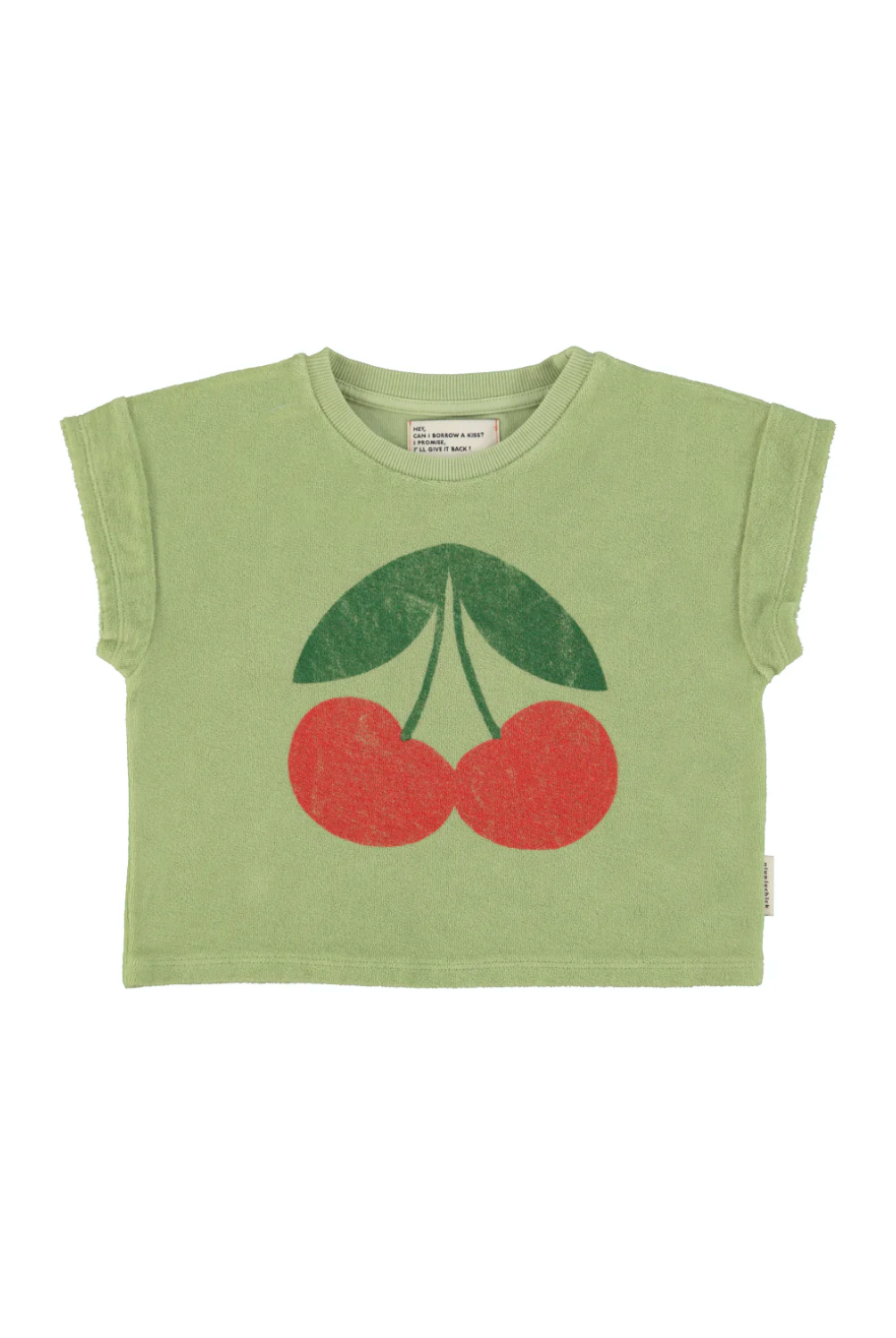 Piupiuchick - Kinder T-Shirt "Cherry" Baumwolle (Bio)