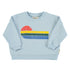 Cooles Sweatshirt aus Bio-Baumwollfleece mit Aufdruck für Mädchen und Jungen von Piupiuchick.