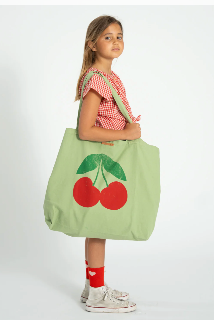 Piupiuchick - Kinder Tasche mit Cherry-Print