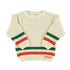 Süße Strickpullover mit Streifen aus Baumwolle für Mädchen und Jungen von Piupiuchick.