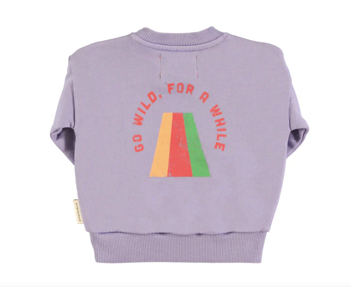 Piupiuchick - Baby Sweatshirt lila "wanted & wilde"