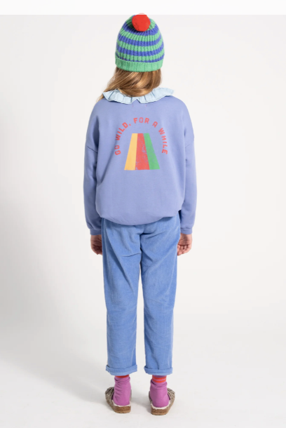 Piupiuchick - Kinder Sweatshirt lila "wanted & wild"