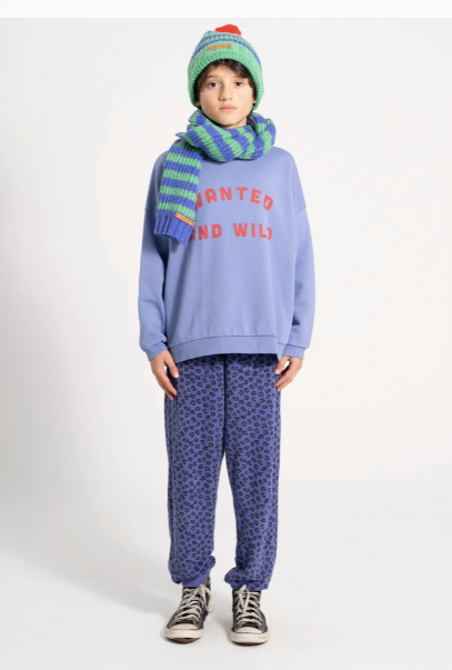 Piupiuchick - Kinder Sweatshirt lila "wanted & wild"