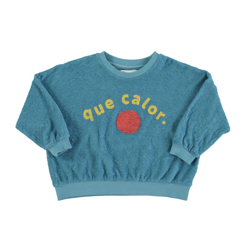 Süßes Sweatshirt mit Druck aus Baumwolle für Mädchen und Jungen von Piupiuchick.