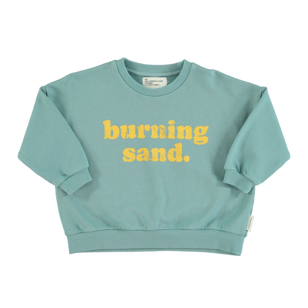 Süßes Sweatshirt mit Druck aus Baumwolle für Mädchen und Jungen von Piupiuchick.