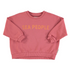 Kinder  Sweatshirt in rosa mit "sea people" Aufdruck für Mädchen und Jungen von Piupiuchick.