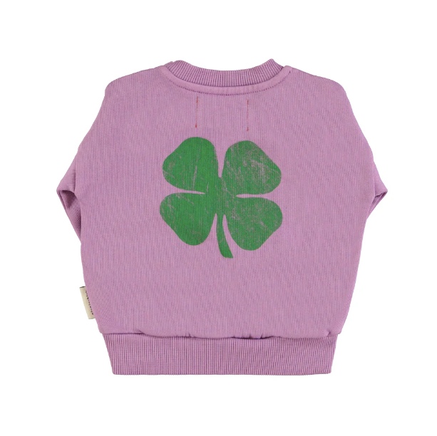 Piupiuchick - Baby Sweatshirt lila "Lucky Luke"