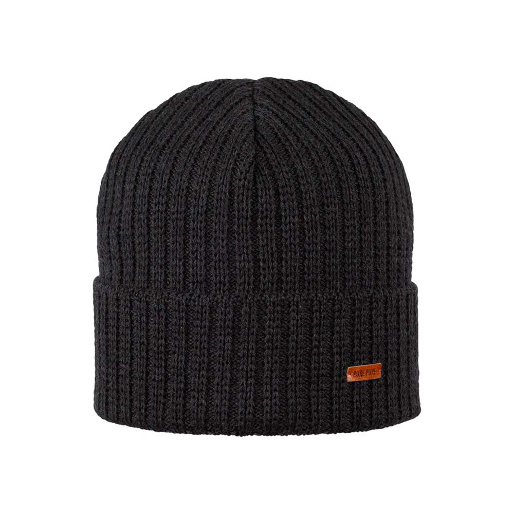 Pure Pure - Damen Wollmütze schwarz