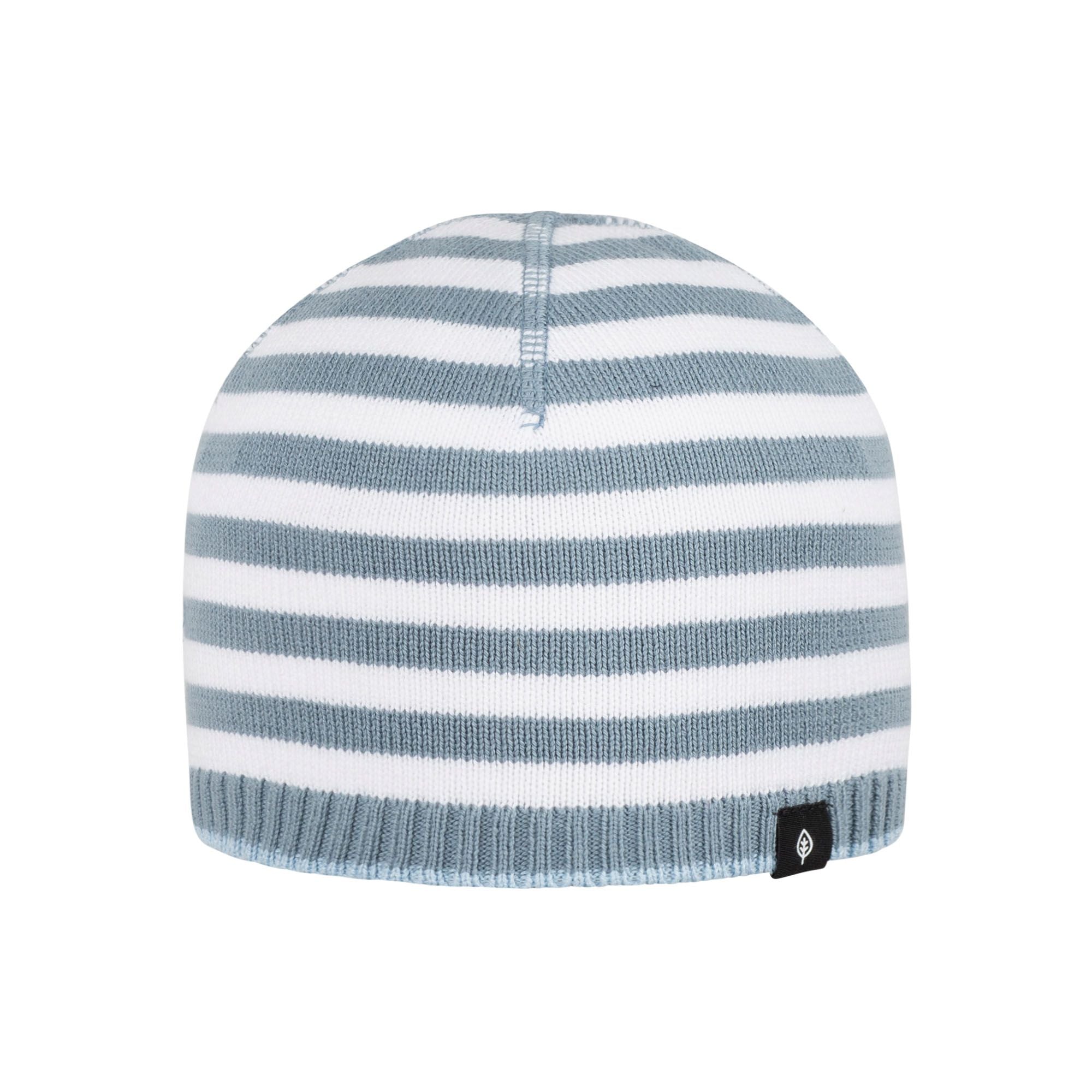 Weiche Beanie Mütze aus Bio-Baumwolle, blau von Pure Pure für Mädchen und Jungen
