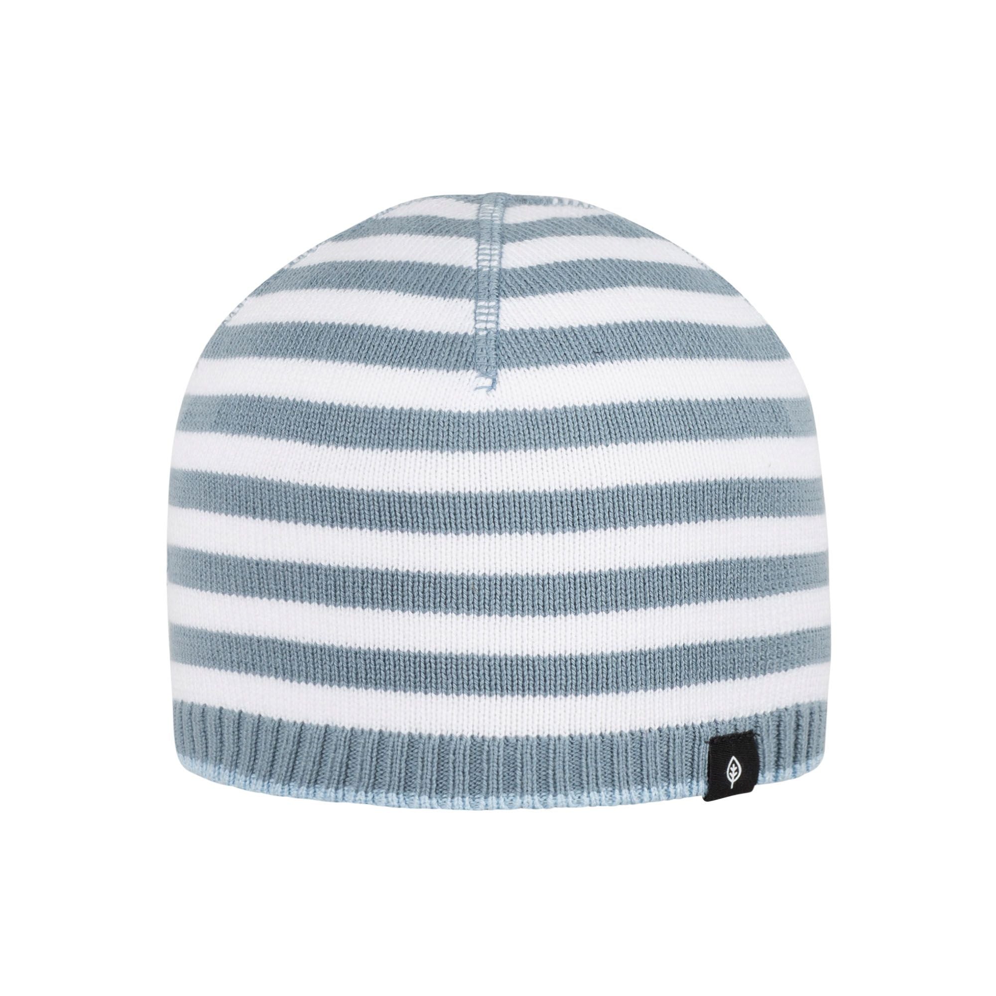 Weiche Beanie Mütze aus Bio-Baumwolle, blau von Pure Pure für Mädchen und Jungen 