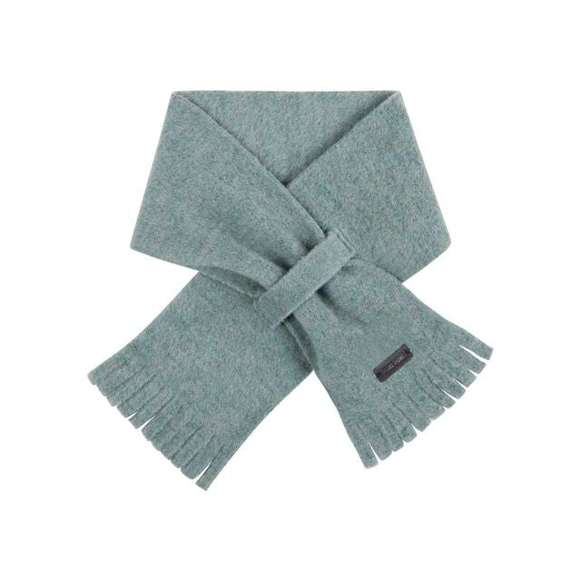 Pure Pure - Baby Schal Fleece in salbei für Kleinkinder aus Merinowolle