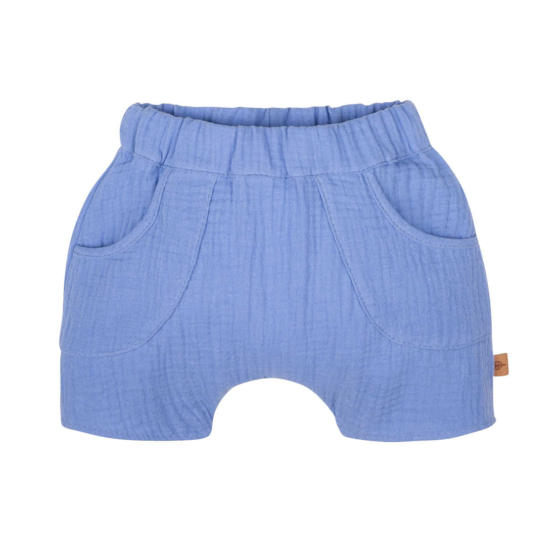 Pure Pure - Baby Shorts aus Baumwolle blau