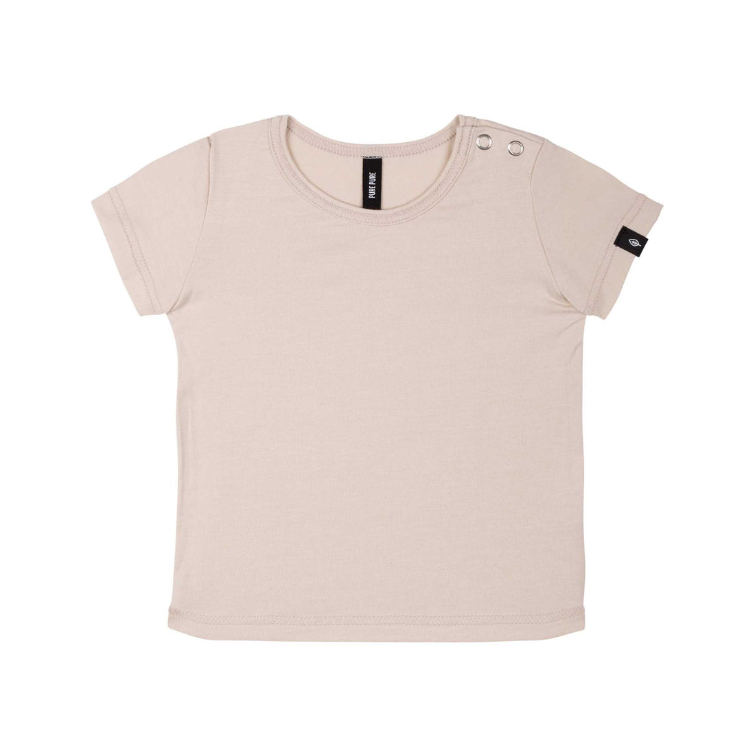 Pure Pure - Baby T-Shirt aus Tencel beige