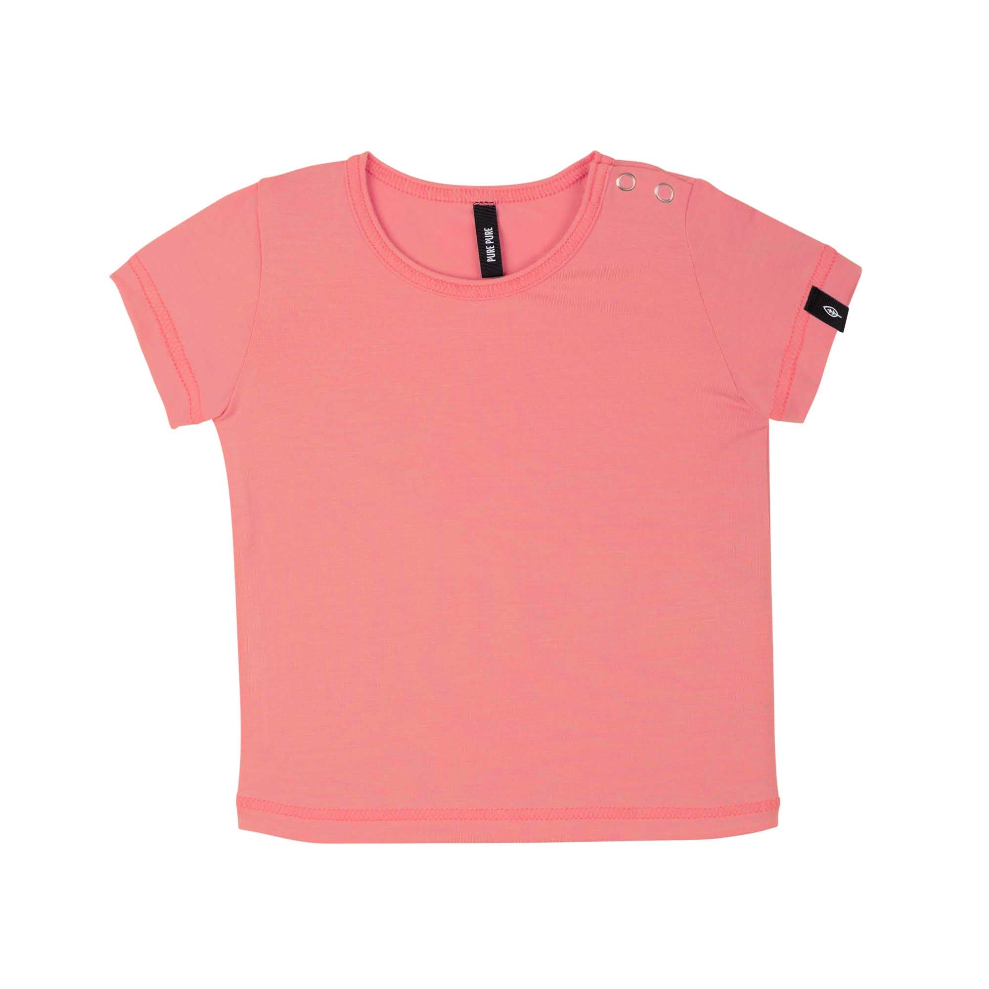 Pure Pure - Baby T-Shirt aus Tencel dusty-rose