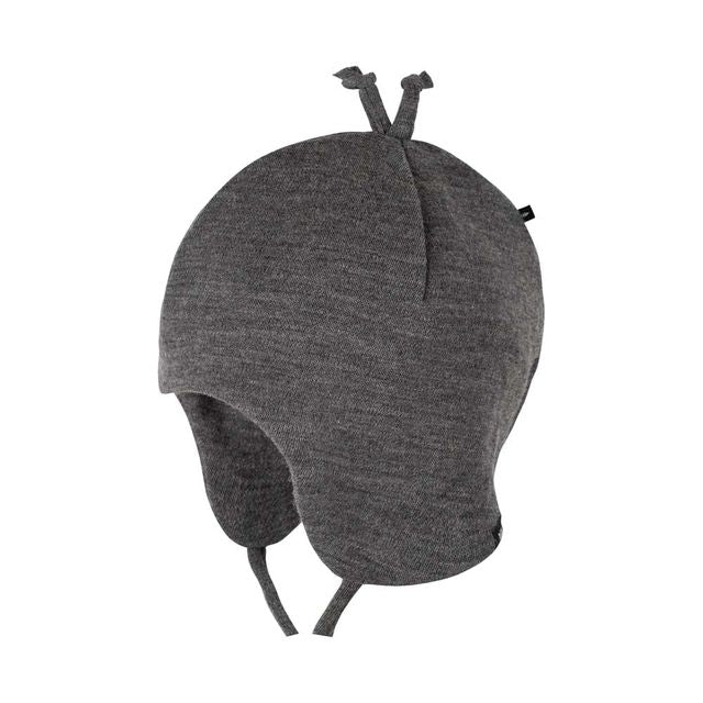 Pure Pure - Babymütze in grau aus Merinowolle