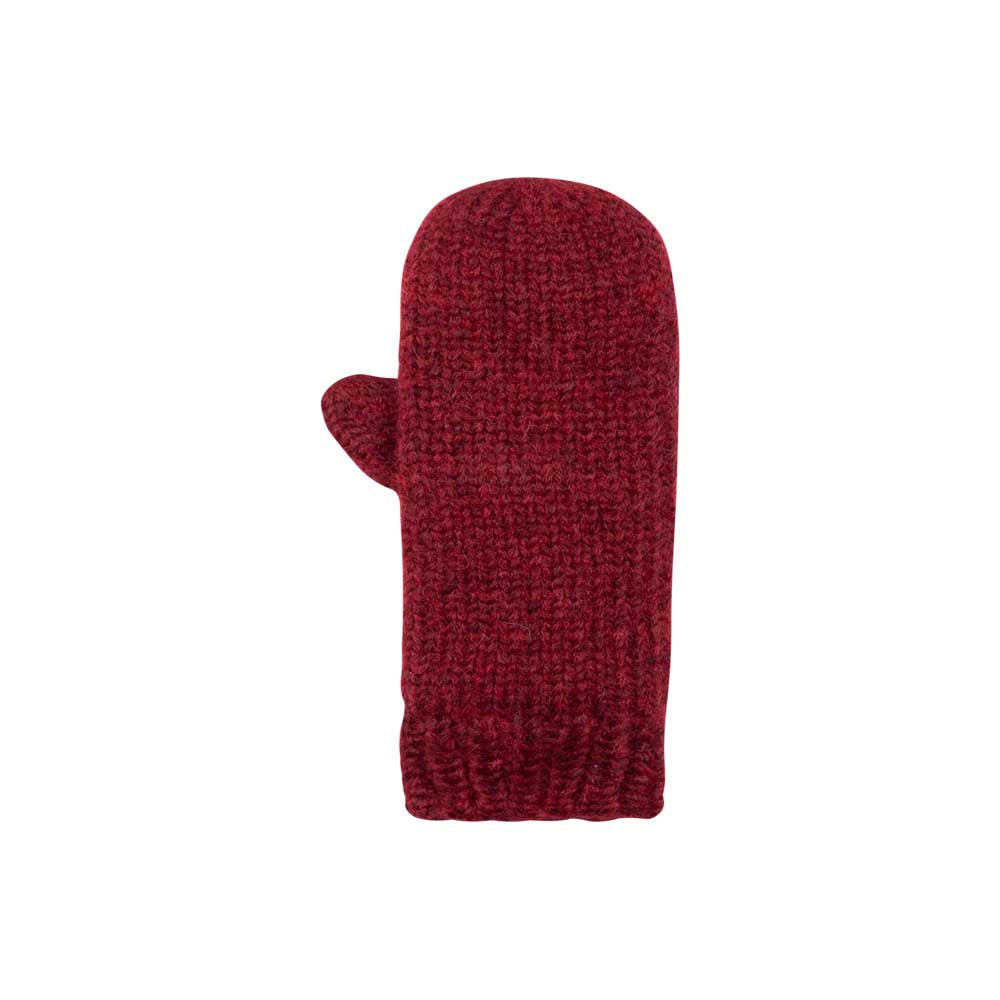 Pure Pure - Damen Fäustlinge rot Wolle