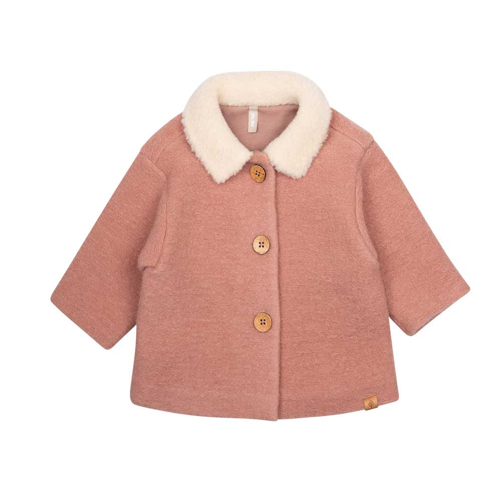 Pure Pure - Baby Walk-Jacke Wolle rosa