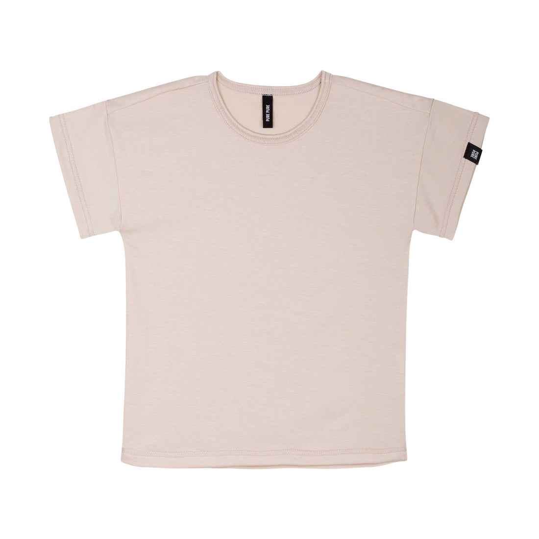 Pure Pure - Kinder T-Shirt aus Tencel beige