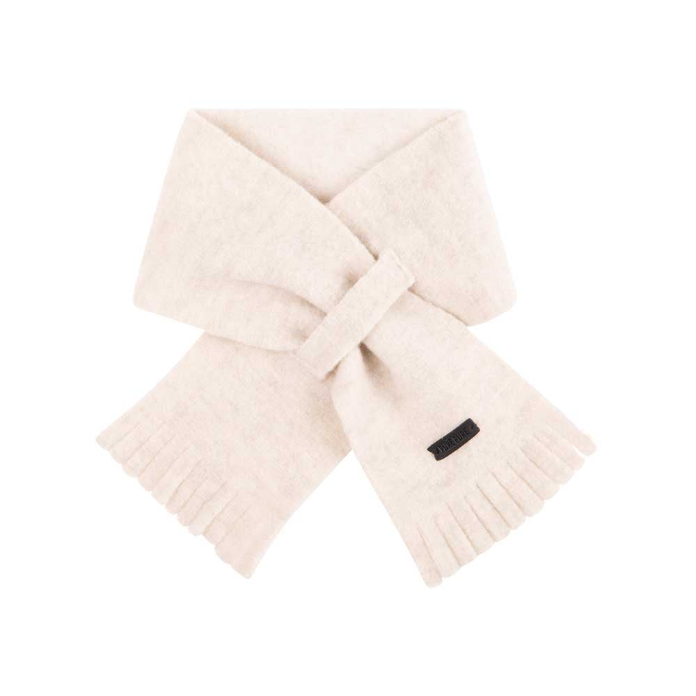 Pure Pure - Baby Schal Fleece weiß Merinowolle für Mädchen / Jungen