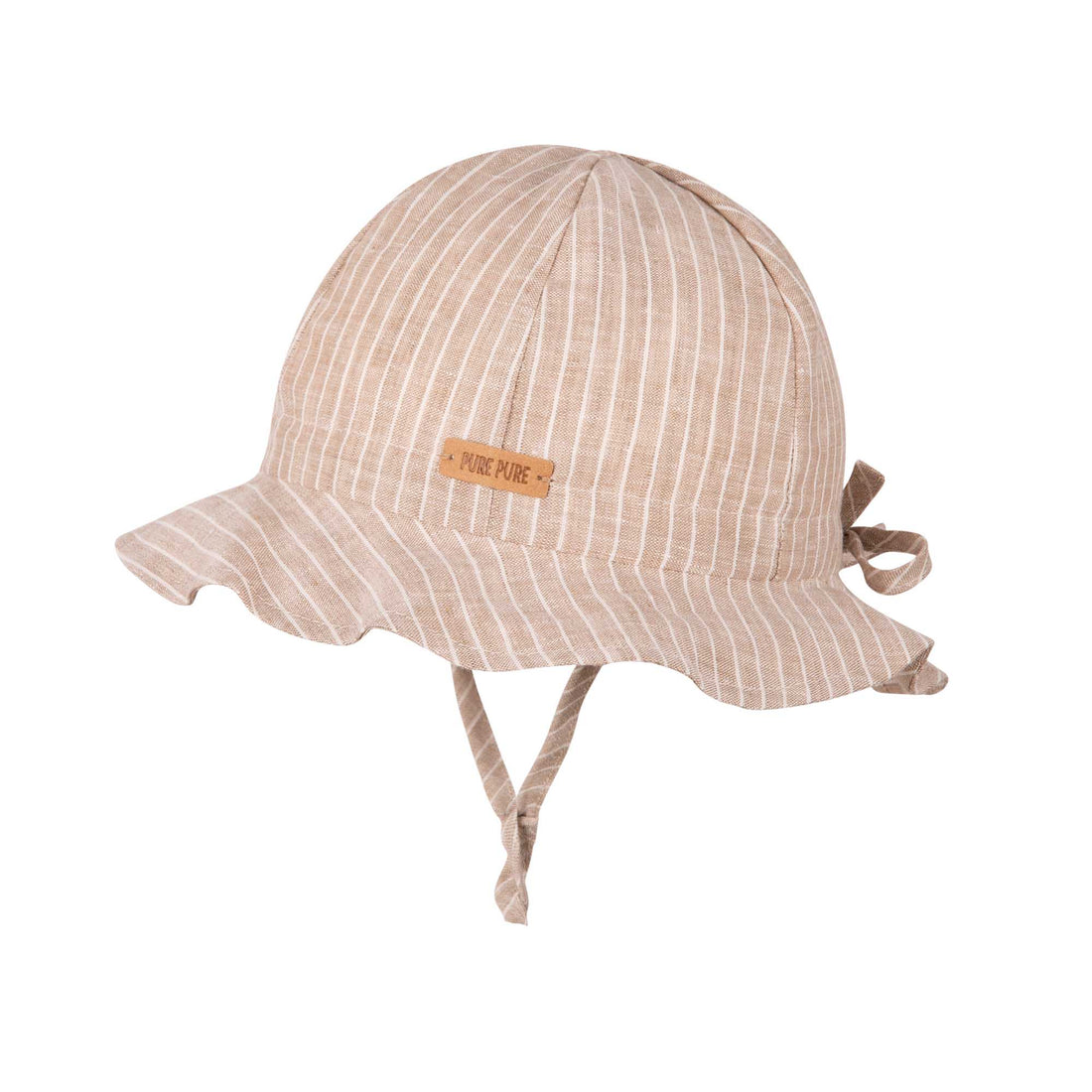 Pure Pure - Sonnenhut mit UV Schutz beige