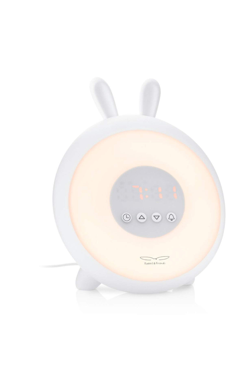 rabbitandfriends-weiß-wecker