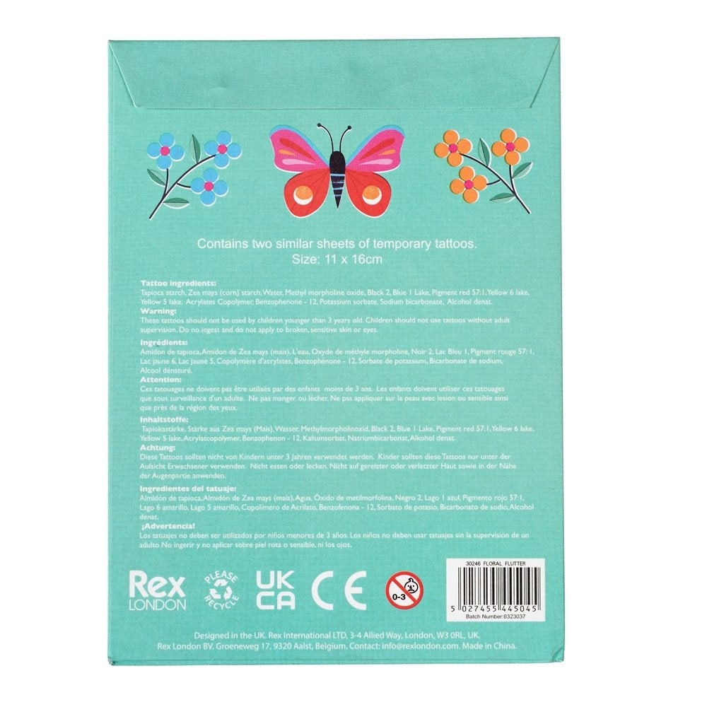 Rex London - Tattoos Schmetterlinge - AURYN Shop