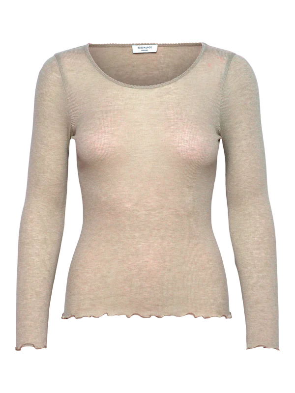 Rosemunde - Langarmshirt „Burlington“ beige