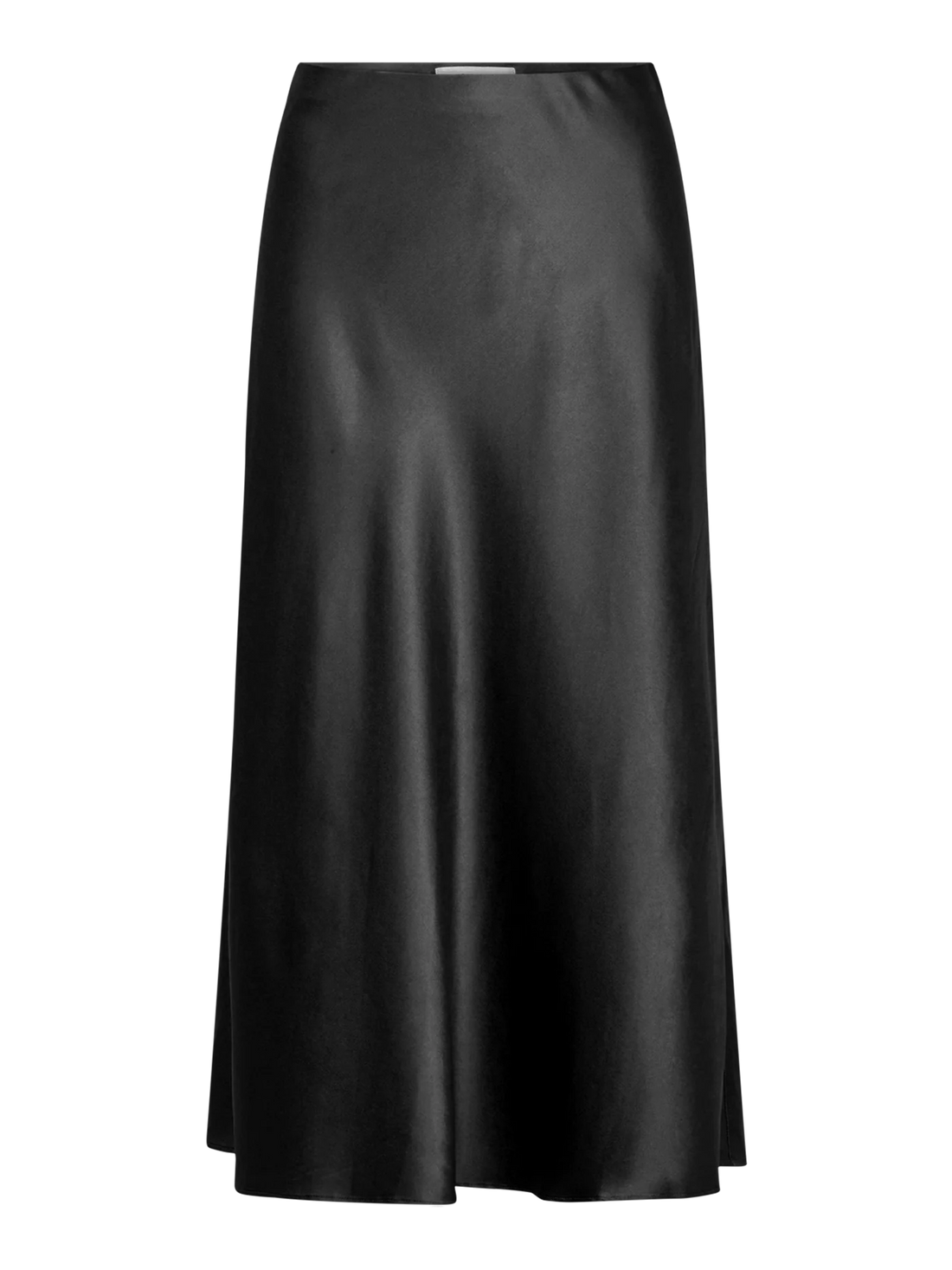 Rosemunde - Jade Midi-Rock Seide schwarz
