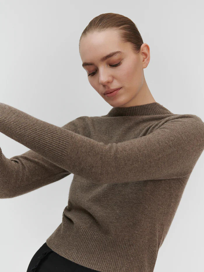 Rosemunde - Rollkragen Pullover Rovatia Kaschmir beige