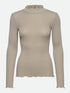Rosemunde - Rollkragenpullover mit Lyrex beige