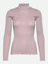 Rosemunde - Damen Rollkragenpullover rosa Lyrex für Frauen