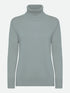 Weicher Pullover mit Rollkragen. Der Pullover ist aus einer Mischung aus Kaschmir und Wolle gefertigt, was ihn weich und angenehm zu tragen macht.