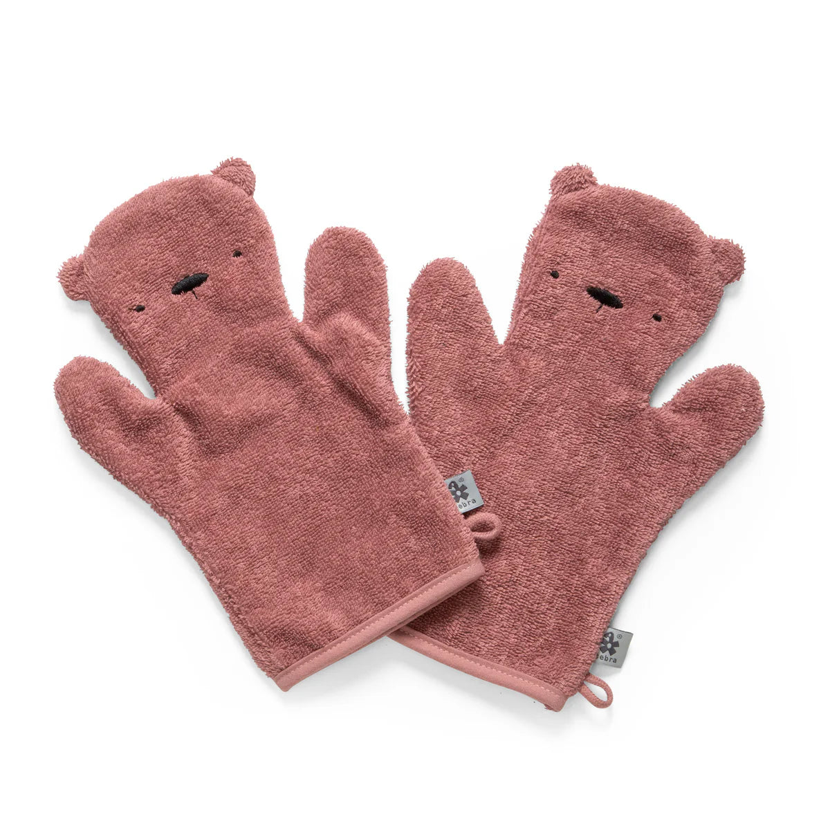 handschuh waschlappen ▷ Sebra - Waschlappen 2er Set Bär rosa