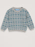 Süßer Pullover mit Muster aus Baby Alpaka Wolle von Serendipity.