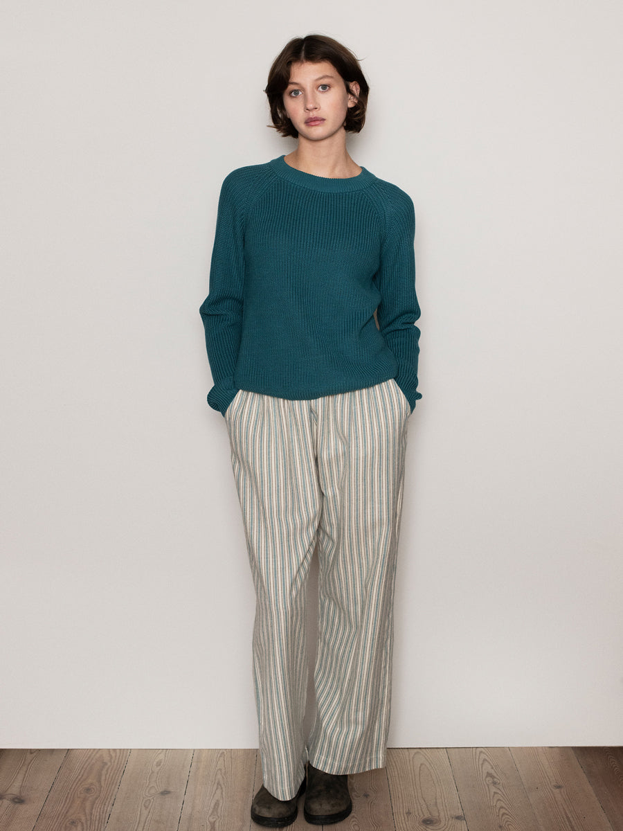 Serendipity - Damen Pullover dunkelgrün MINI & ME