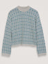 Damen Pullover aus 100% Baby Alpaka Wolle mit Muster von Serendipity