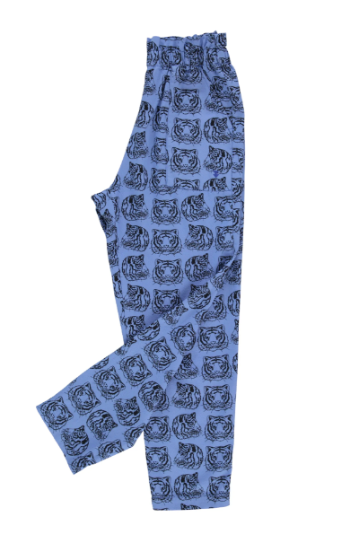 Sisters Department - Hose blau Tiger Aufdruck