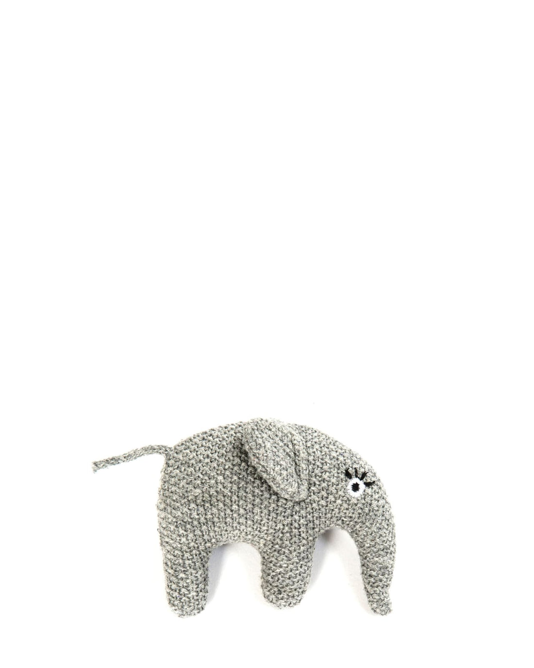 Smallstuff - Baby Rassel Elefant grau