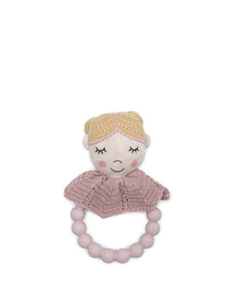 Smallstuff - Babyrassel mit Puppe in rosa