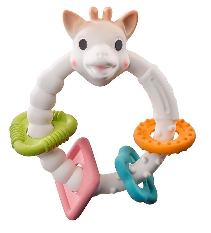 Sophie la Girafe - Baby Beißring Giraffe mit Ringen