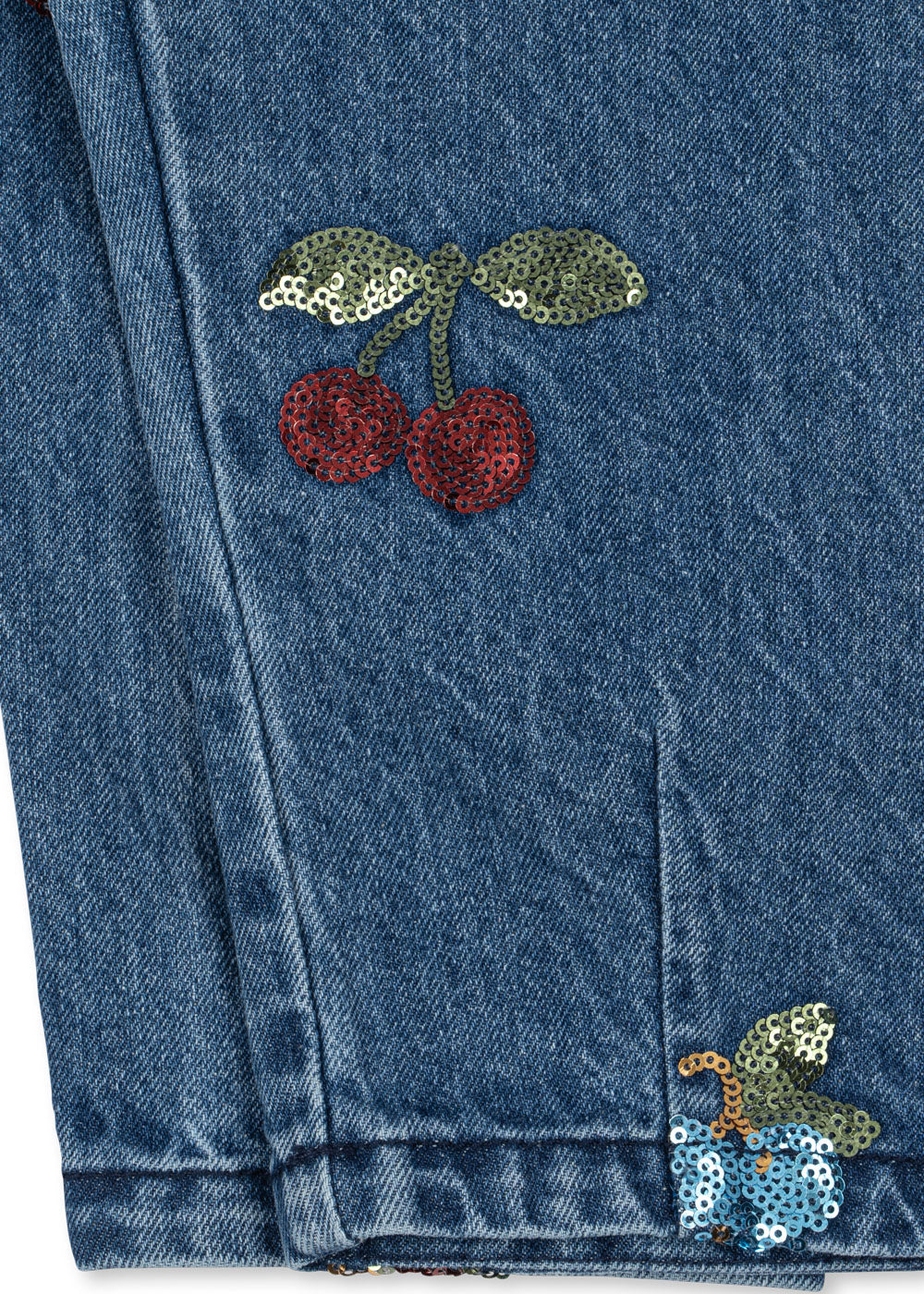 Konges Slojd - Baby Jeans Hose mit Glitzer Motiven