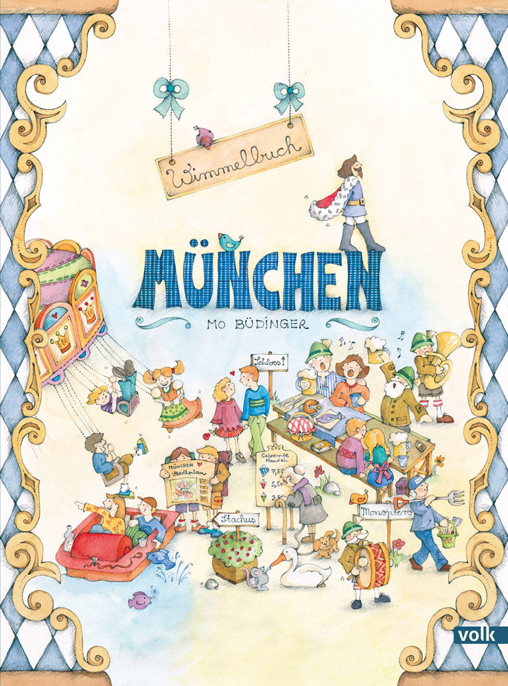 Eine wimmelige Reise quer durch München, detailgetreu mit vielen Wahrzeichen und Sehenswürdigkeiten