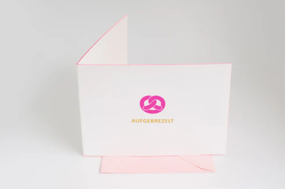 Von Rike - Klappkarte - Aufgebrezelt