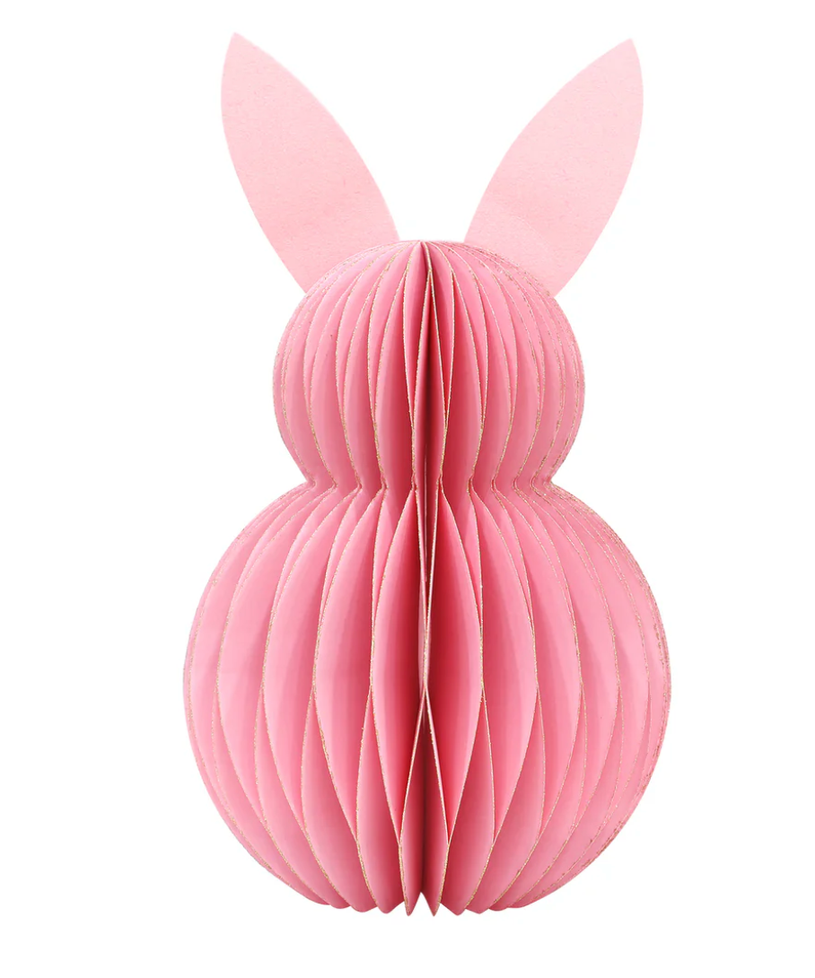 Von Rike - Osterdeko Osterhase rosa 35cm