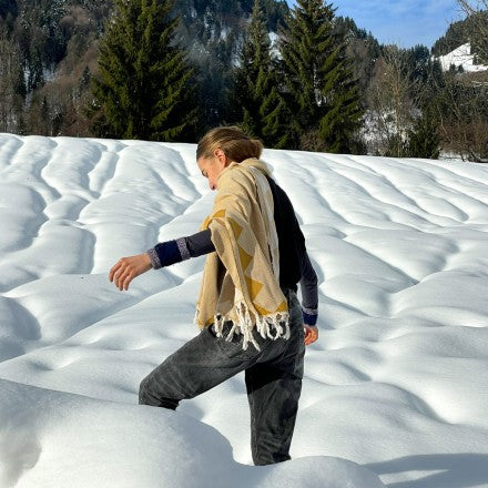 Yolunda - Hamamtuch Biobaumwolle Kastane gelb