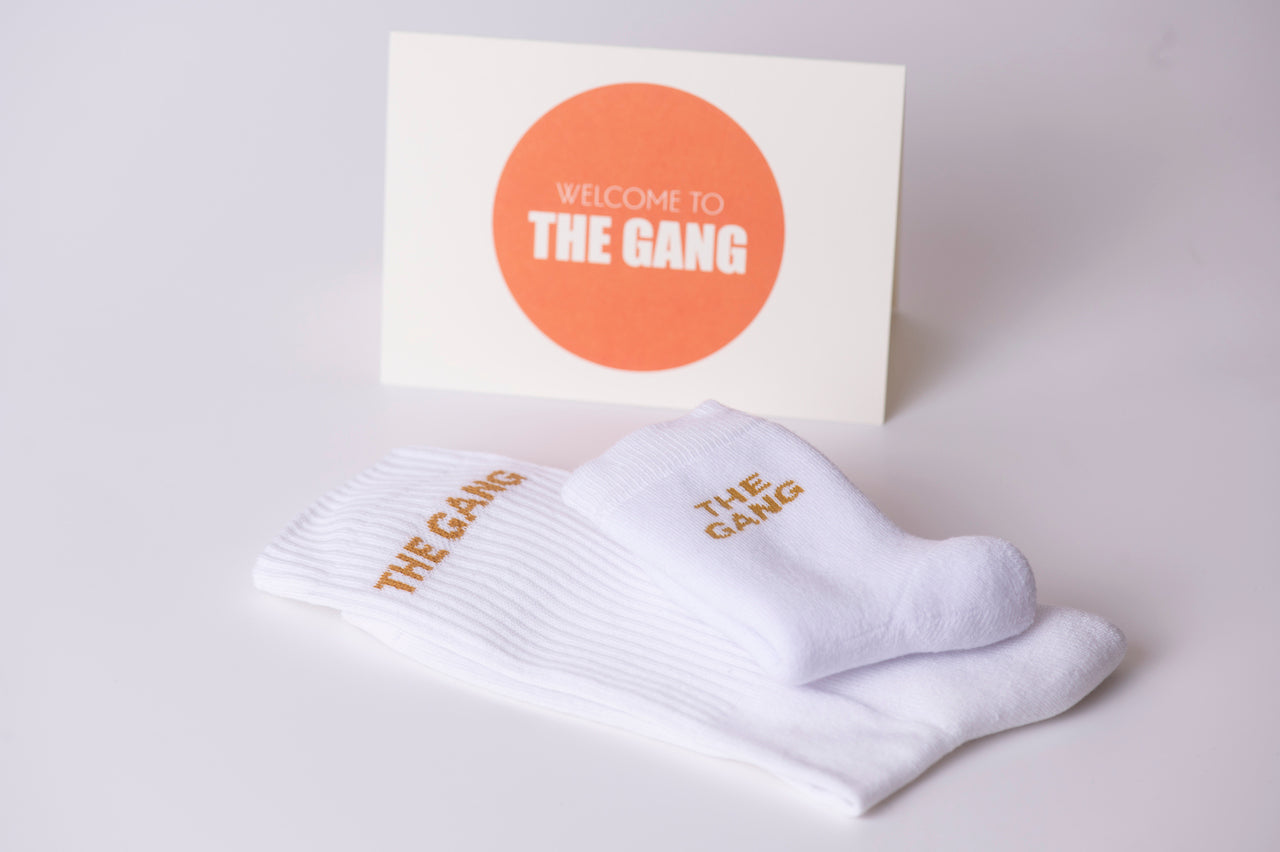 AURYN -  THE GANG Socken weiß - Partnerlooksocken